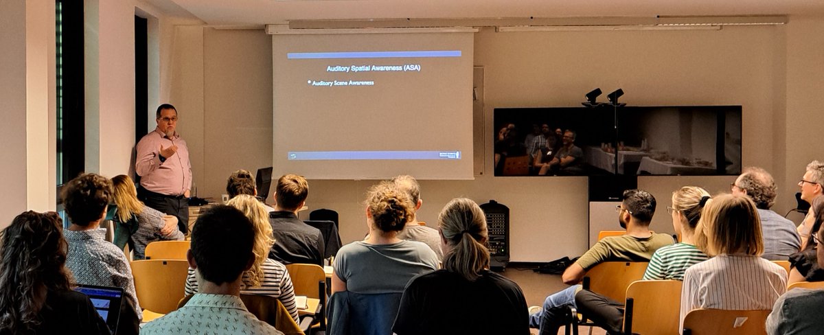 upjspcl's tweet image. And @FulbrightAssoc  special guest from @BoysTownHosp 
#SpatialAudio #spatialhearing #crossmodalperception
#Cognition #perception #fMRI #acoutics #auditory #Neuroscience 
Follow us on : pcl.upjs.sk/workshop-2024/
Stay Tuned