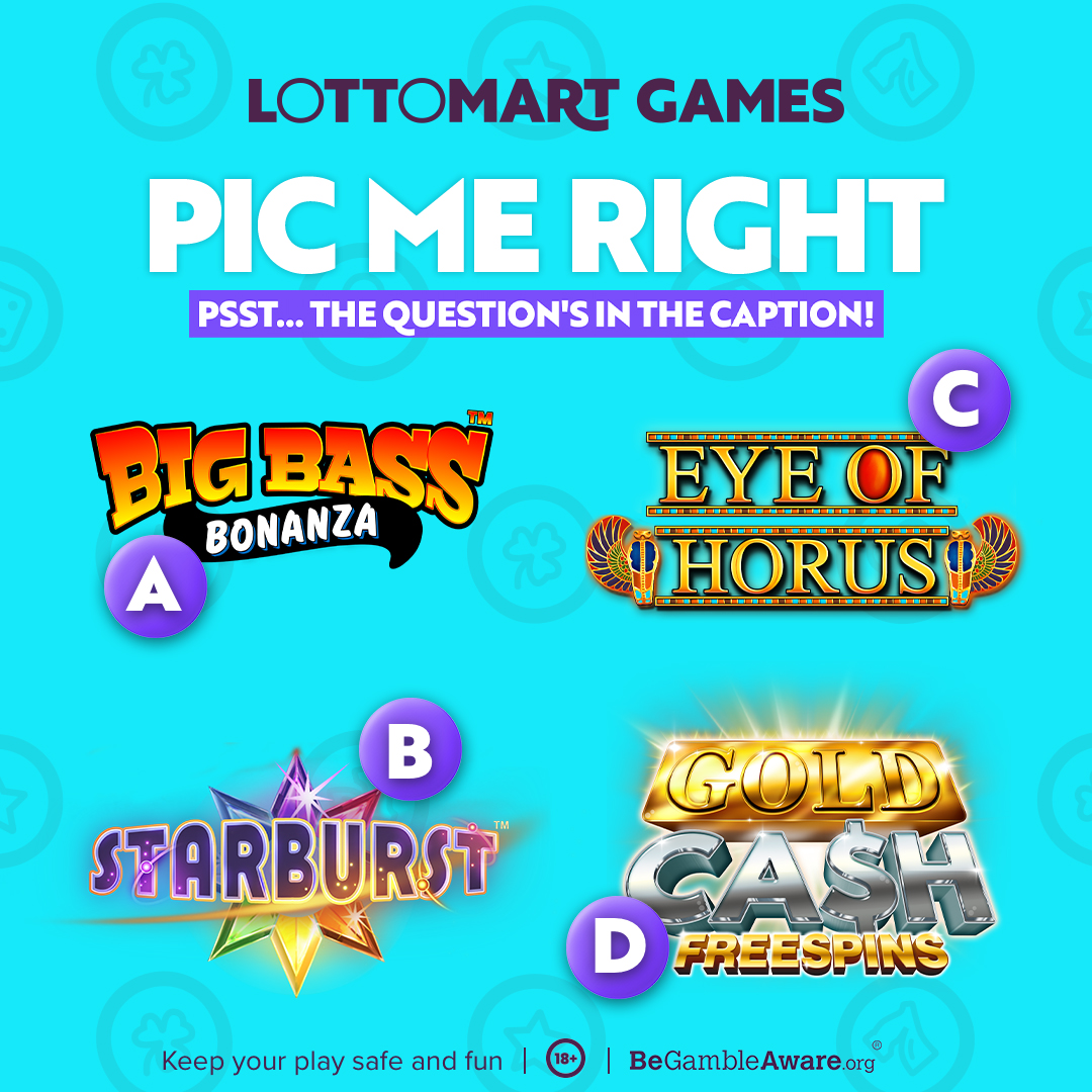 In your mind's eye which do you see was the most popular game of 2023? Comment your guess below and see who’s right! 🎮

lottomart.com
18+ BeGambleAware.org

#lottomart #lovelottomart #puzzlegame #puzzlegames #mostpopular #populargame