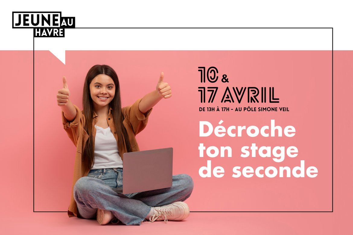 Pour aider les lycéens dans leur recherche de stage pour leur année de 2nd, #LeHavre organise une journée pour les accompagner. ✅ Au programme : Ateliers CV, lettre de motivation et conseils méthodologiques 📅 RDV le 17/04 au Pôle Simone Veil ! ➡️INFOS : lehavre.fr/agenda/decroch…