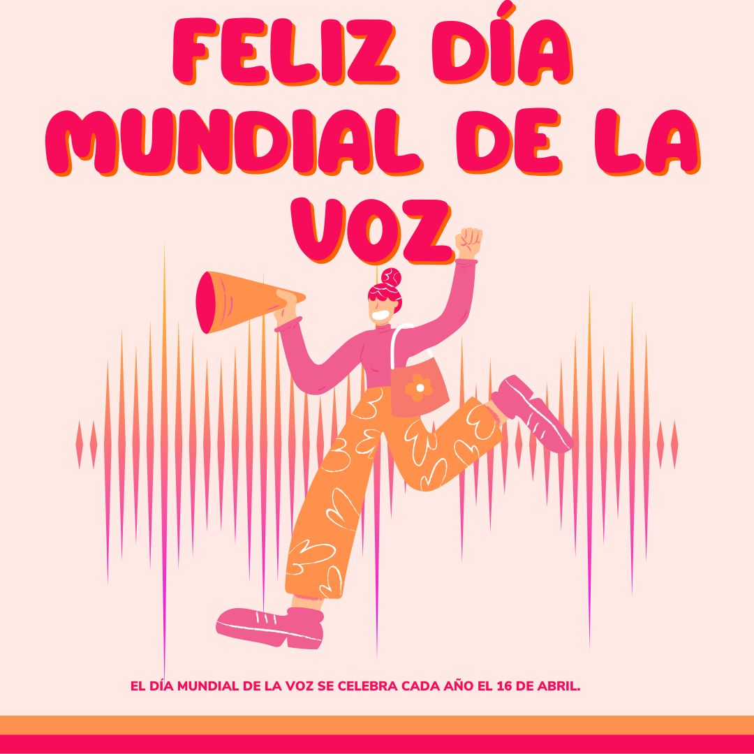 Un recordatorio para valorar y proteger nuestra voz, una herramienta vital en la vida de todos. #DíaMundialDeLaVoz