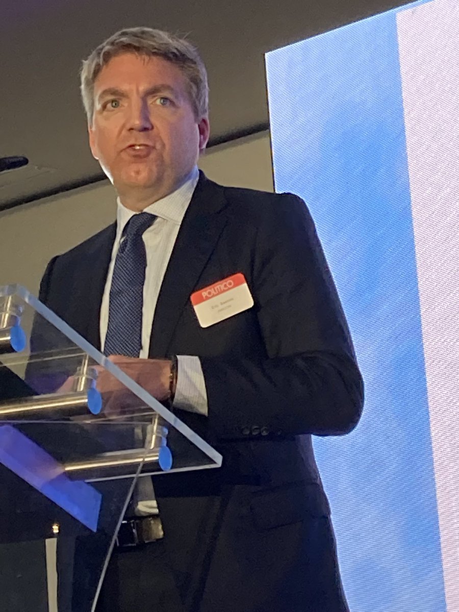 ConorSweeney1's tweet photo. How Amazon approaches AI, why Europe is so important for us, and “how European decisionmakers can help unlock AI’s full potential” - VP Devices International Eric Saarnio at #POLITICOTechAI @LivePOLITICO @aoifewhite101 @AmazonNewsEU https://t.co/vWJ9QIZXyb