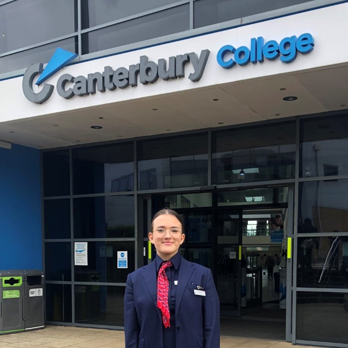 Travel and Tourism Alumni Ashley recently spoke to our current students about her journey to becoming Cabin Crew for @British_Airways EuroFlyer. ✈👏 Discover how our Travel courses can take you to similar places at next week's Open Day: canterburycollege.ac.uk/information/wh…