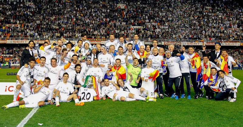 realmadrid's tweet photo. 🏆 ¡Se cumplen 10 años de nuestra 19ª Copa del Rey!
#RealFootball | #OTD