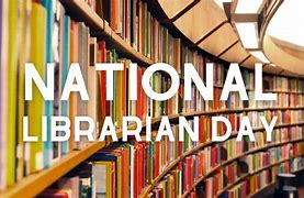 Good morning, It's National Librarian Day! Yes we know it's in America, but it gives us an excuse to celebrate all our fabulous librarians her in the UK too.