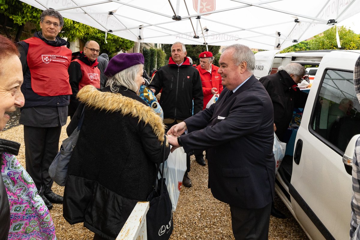 Grand Master of the #OrderofMalta, Fra' John Dunlap, celebrates his 67th birthday today. We thank members, volunteers and people assisted by the Order around the world for the affection expressed on this special day.