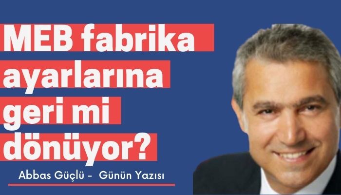 Eğitimde değişim rüzgarları sert eseceğe benziyor. Bugüne kadar yapılan değişiklikler hep ters tepti. 4+4+4 dışında kalıcı olanı yok gibi. Ondan da memnun olan yok. Genel müdür yardımcılıkları geri geliyor. Müsteşarlık sistemine de yeniden geçilirse şaşırtıcı olmaz!…