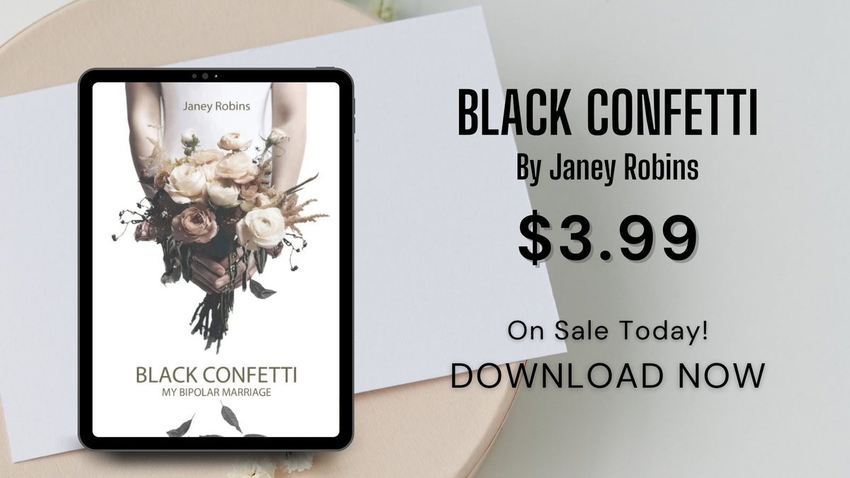 Looking for recommendations? Here’s one - 'Black Confetti: My Bipolar Marriage' by Janey Robins. Honest and unflinching, it’s a powerful read. Check it out:  cravebooks.com/b-36656?refere… #BookSuggestions #Memoirs #BipolarMarriage