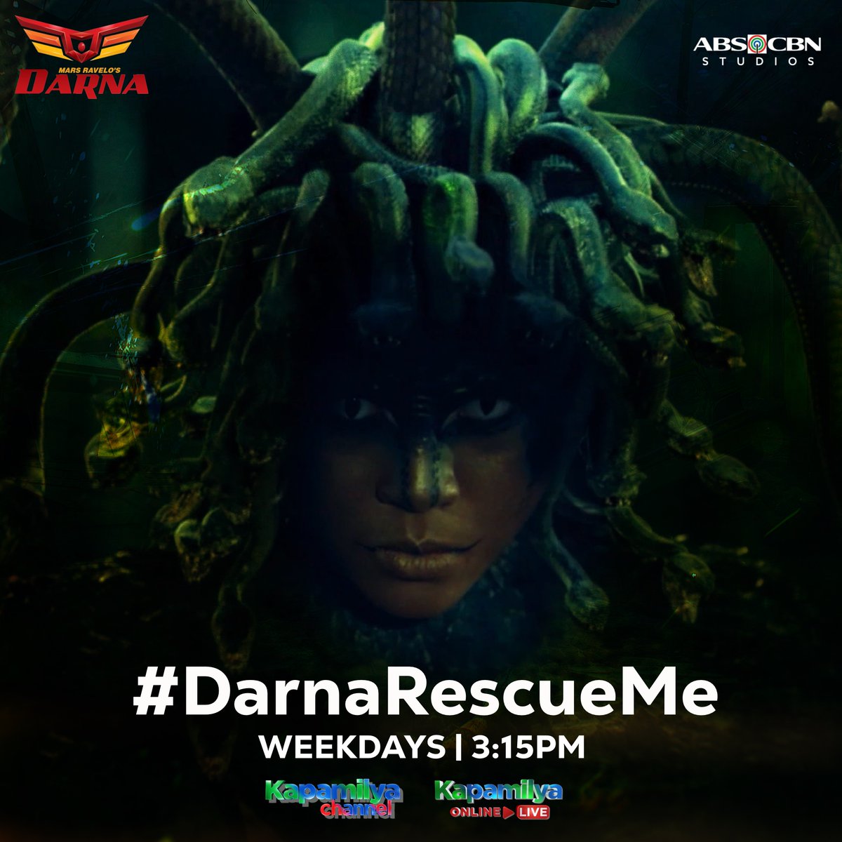 Mailigtas kaya ni Darna ang Nueva Esperanza sa kamandag ni Valentina?❤️‍🔥🐍 #DarnaRescueMe ngayong hapon sa Mars Ravelo’s #Darna | 3:15PM sa Kapamilya Channel, Kapamilya Online Live at A2Z!✨ #JRBCreativeProd