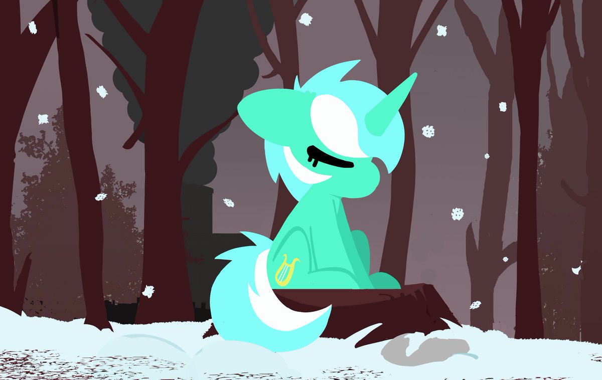 A somber winter with Lyra