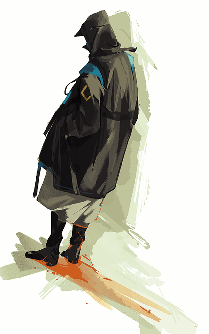 「hooded jacket」 illustration images(Latest)｜5pages