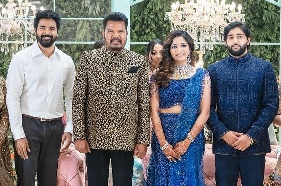 #Sivakarthikeyan Superb Cool Look At Director Shankar's Daughter Reception ❤️🤩

Can't wait for this combo 🔥