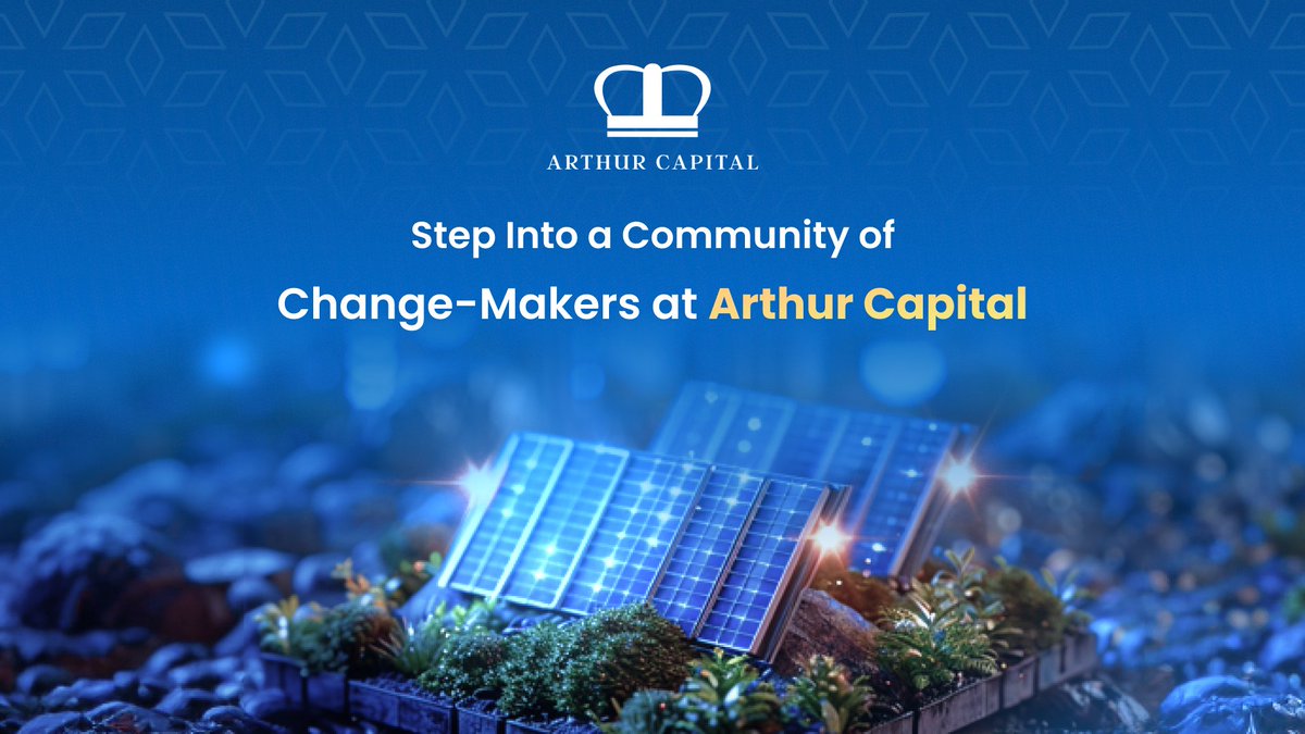 Ready to join a community that's changing the energy game? With Arthur Capital, your investment powers the renewable revolution and earns you passive income. Let's create a greener future together! 🌱💡

#CommunityOfChange #ArthurCapital