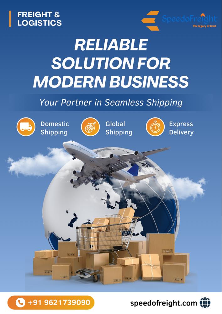 Reliable Solution for Modern Business!

#speedofreight #logistics #cargo #supplychainmanagement #shipping #export #import #exim #shippingworldwide✈️🌎 #india #cargoagent #freightt