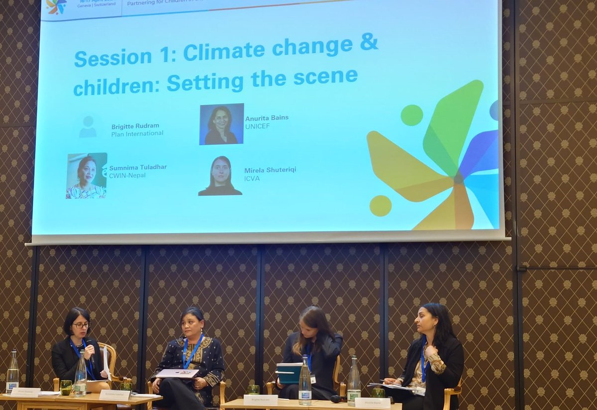 🚀 Exciting start to the <a href="/UNICEF/">UNICEF</a> -NGO consultations today! Session one is diving into the needs of children impacted by climate change and showcasing the humanitarian policies and programs in action🔽

icvanetwork.org/events/2024-un…

#UNICEFNGOConsultations #climatecrisis #partnerships