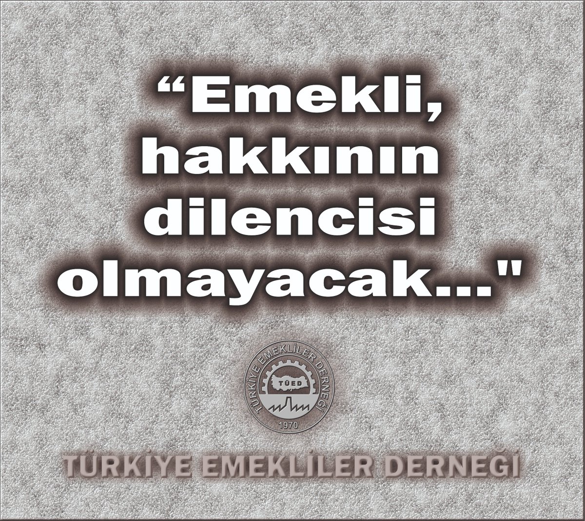 #EmekliyeZamNeZaman Hayatta kalmanın mücadelesini veren EMEKLİ; Onuruna yaraşır bir yaşam için acilen gerekli iyileştirmenin yapılmasını bekliyor‼️