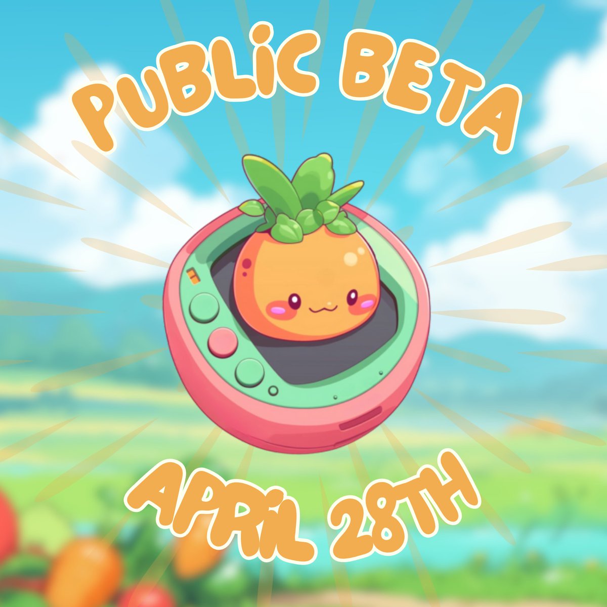 SAVE THE DATE! 🗓️🔥 Veggies Gotchi will be launched on April 28! 🥕 Are you ready to adopt your first pet vegetable? 🤩 Giving away 10 free mints in the comments to celebrate ⏬🎁
