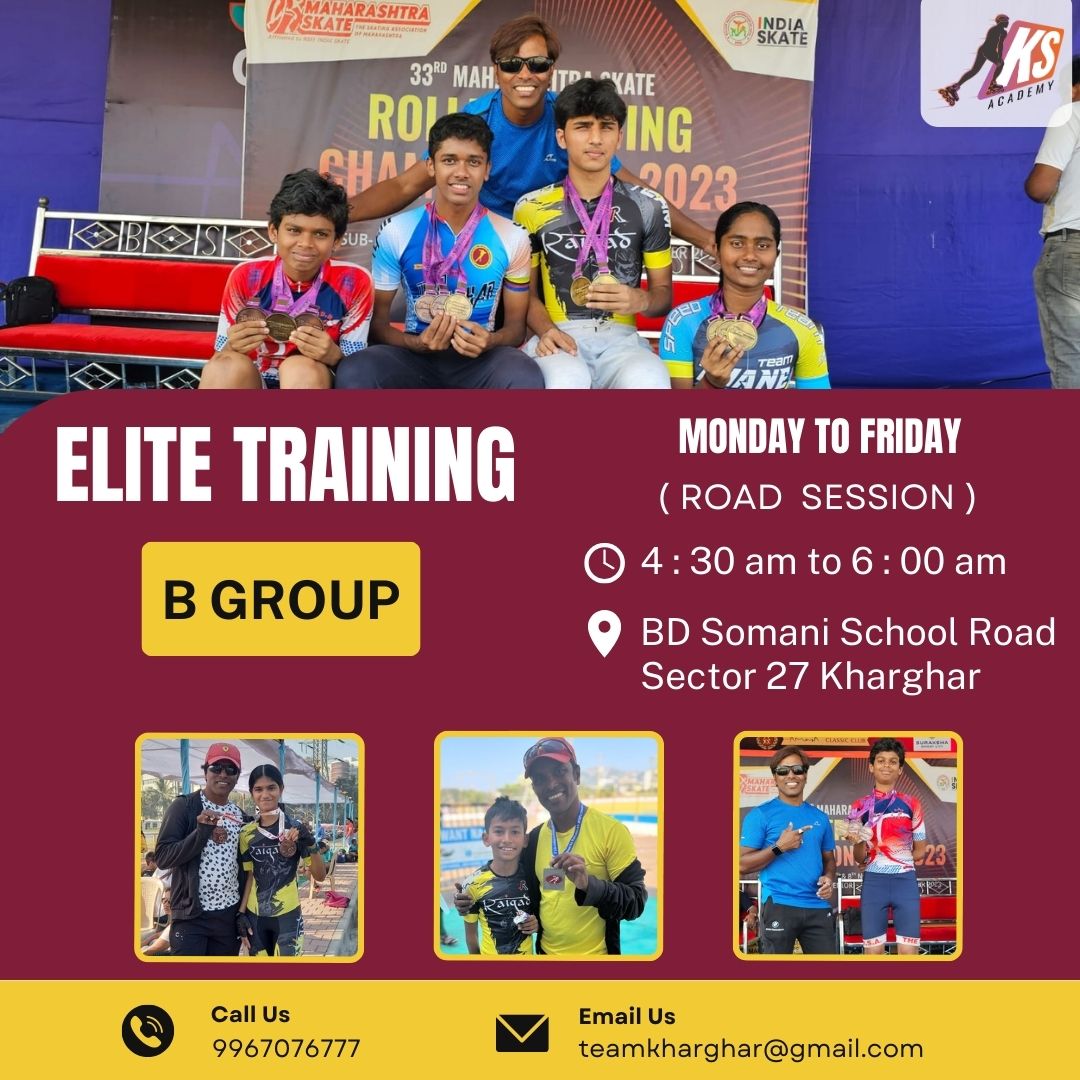 'Refine your skills, redefine your limits: Elite Training at KS Academy, where champions are sculpted.'

@team kharghar

#KSAcademyExcellence #KhargharChampionForge #KSAGoals #KhargharPerformanceHub #KSExcellenceKharghar #KhargharVictoryJourney #KSAcademyKhargharPride