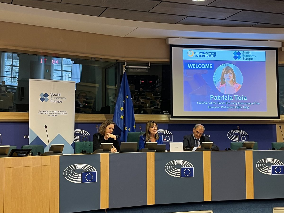SocialEcoEU's tweet photo. The Social Economy Intergroup has just started! 

🔴Don’t miss it out and follow it online👉🏻 https://t.co/VDXp3RHAnm https://t.co/mE8B2cx2h2