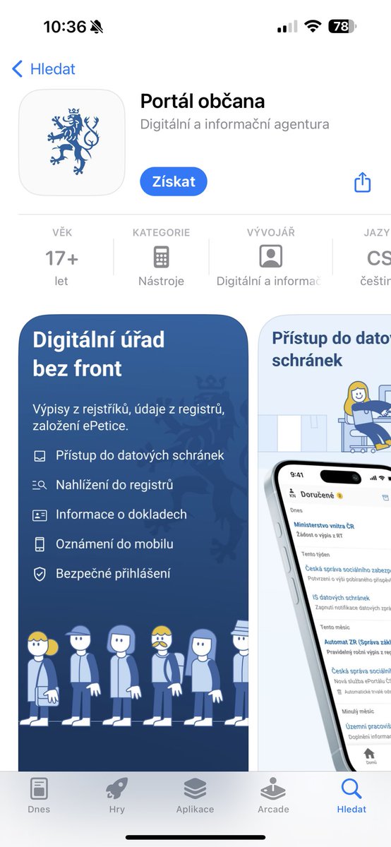 xmireknovak's tweet photo. Aplikace Portál občana dorazila do Appstoru, jde se zkoušet… https://t.co/uh6B2g7bYM