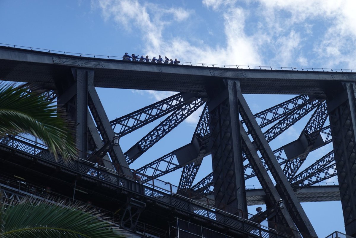 @DailyPicTheme2 Of you're feeling #adventurous, you can climb this icon. #sydneyharbour