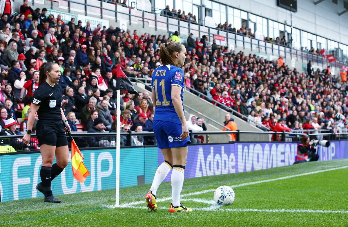 #AdobeWomensFACup semi-finals ✅