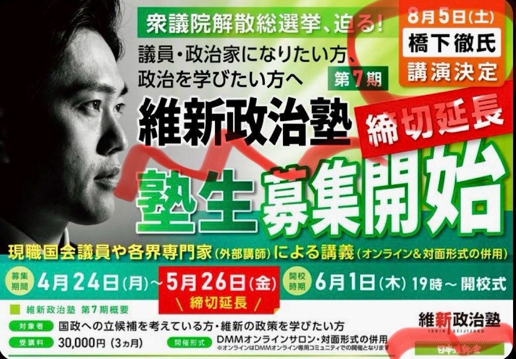 維新にこそ絶対投票しないで！

幹部の言いなりで議員個人としての実力は皆無。

維新議員は政策をルール上、通す為だけの独裁が構築されている。

そして橋下氏は維新との利権関係にあり、コメンテーターとしての公平性を持ち合わせていない。

＃橋下徹
＃維新に騙されるな
＃維新は最悪の選択肢