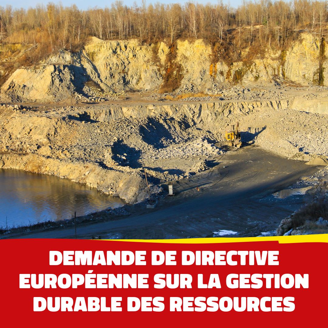 #Sobriété 🌿 Nous demandons avec plus de 100 organisations de la société civile des mesures urgentes pour gérer les #ressources de manière durable. 👇  friendsoftheearth.eu/sustainable-re… @ChristopheBechu @BrunoLeMaire @RolandLescure