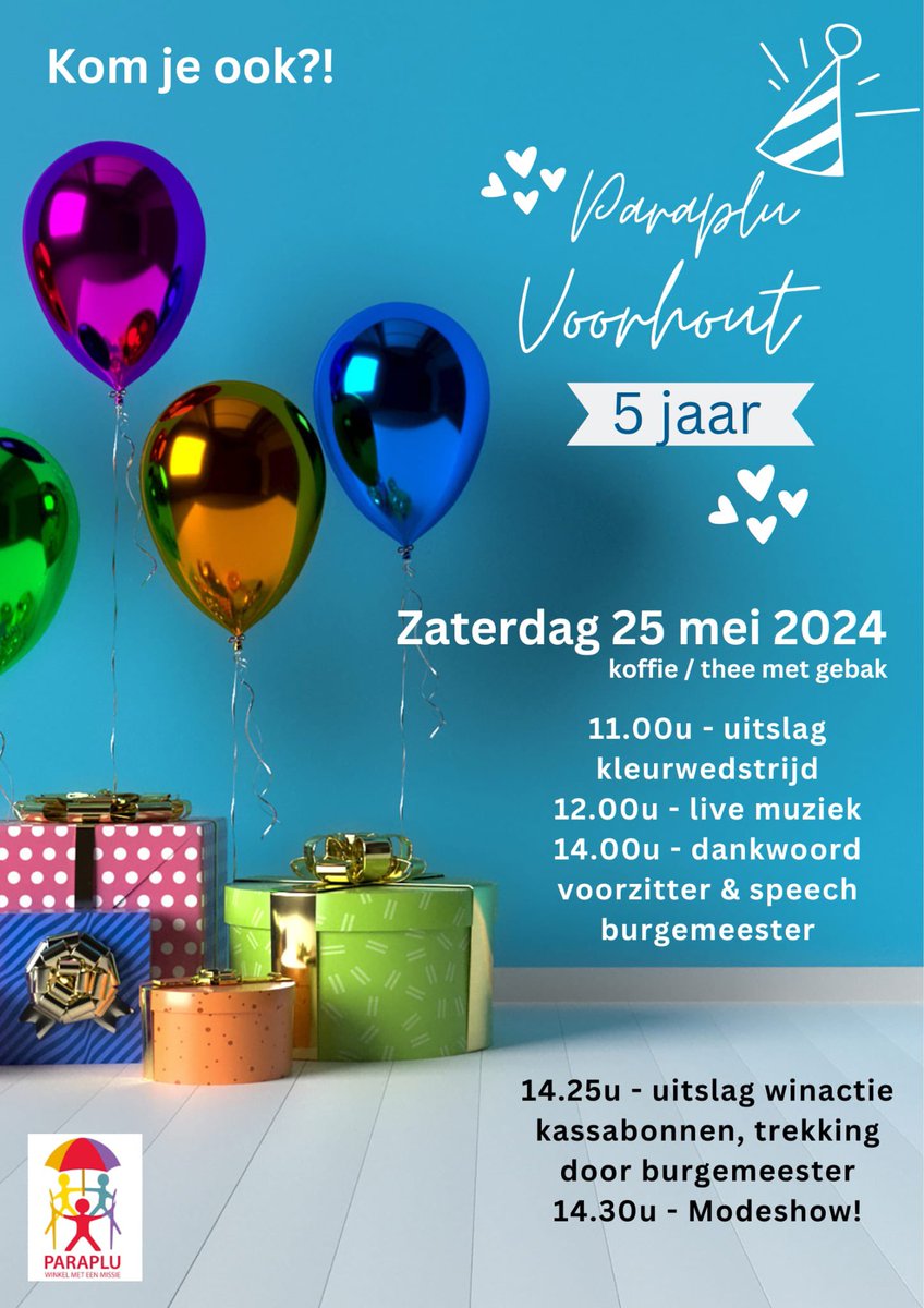 PietOverduin's tweet photo. Vijf jaar geleden gestart met de winkel met een missie. Kijken met dankbaarheid terug en zien hoopvol uit naar de volgende 5 jaar https://t.co/3BAV0wxWxc