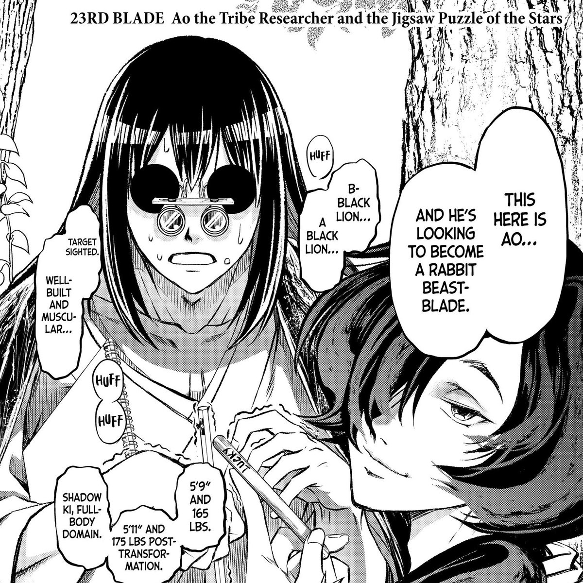 KATANA Beast, Chapter 23: Kotori introduces a new Beastblade to the Rabbits! Will Hijimaru accept him into the pack? Find out!

🧩23RD BLADE Ao the Tribe Researcher and the Jigsaw Puzzle of the Stars
Read now: s.kmanga.kodansha.com/ldg?t=10571&e=…

#KATANABeast
#獣心のカタナ