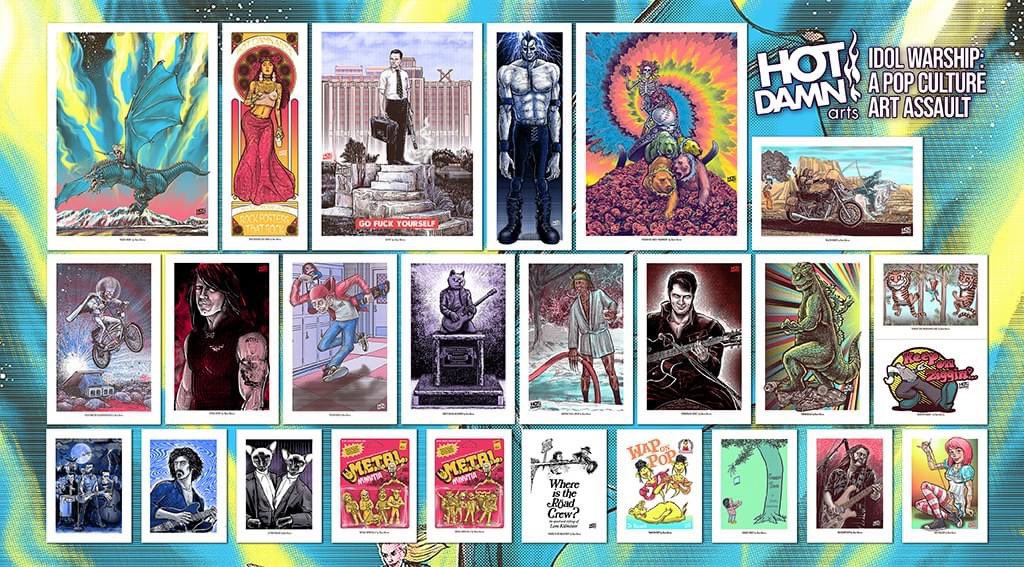 HotDamnArts's tweet photo. Crowdfunding new screen printed blacklight art by rock poster artist Dave Berns. Buy it here: https://t.co/wF0ICDjGXx
Every purchase is a huge leap towards funding success. Thank you for collecting my work!
#dragon #viking #RaisingArizona #davidmann #easyridersmagazine #cardib https://t.co/7QYQxFf2bx