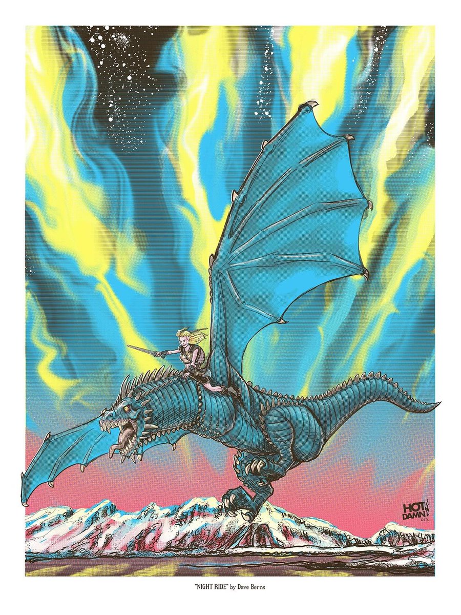 HotDamnArts's tweet photo. Crowdfunding new screen printed blacklight art by rock poster artist Dave Berns. Buy it here: https://t.co/wF0ICDjGXx
Every purchase is a huge leap towards funding success. Thank you for collecting my work!
#dragon #viking #RaisingArizona #davidmann #easyridersmagazine #cardib https://t.co/7QYQxFf2bx