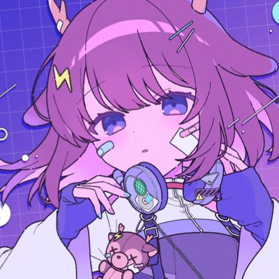 「インナーカラー 紫髪」のTwitter画像/イラスト(新着)
