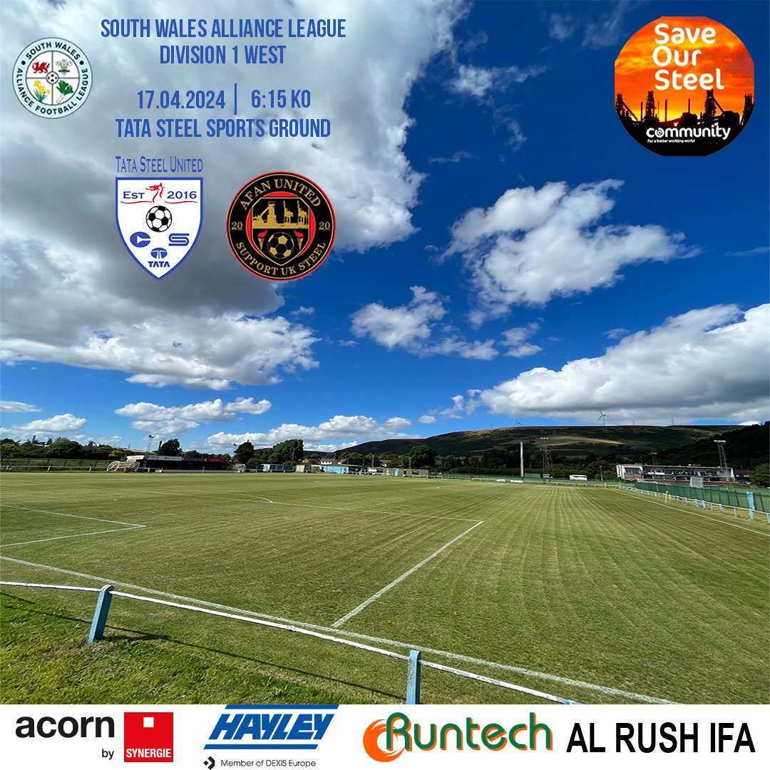 UnitedTata's tweet photo. Quick turnaround for our firsts this week who are back in action this Wednesday, facing local rivals @afanunited_fc

6:15pm KO at the Tata Steel Sports Ground.

£2 entry on the gate. 

#HALASCOW #10gsAndScabbyKnees https://t.co/NgkZ6fmsRq