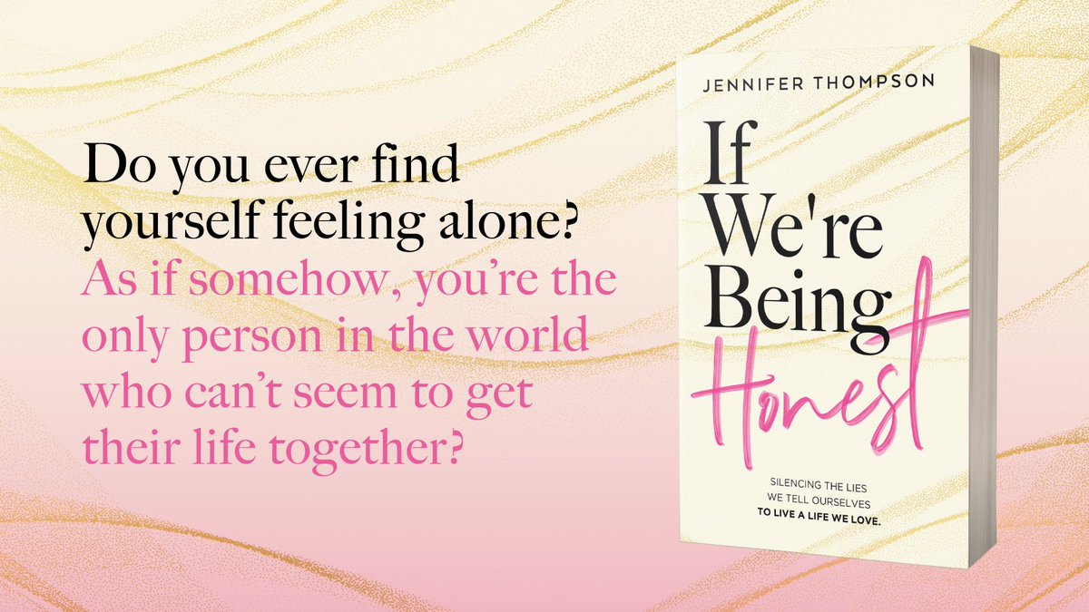 UranoPublish's tweet photo. 🙌Happy pub day to @thejennthompson, author of #IfWereBeingHonest!

✨In this book, Jennifer candidly reveals her story and offers women who share her struggles practical advice for how to break the cycle of perfectionism. Are you ready to get honest?

➡️https://t.co/NzaRYMADR5 https://t.co/cahUgjxOpu