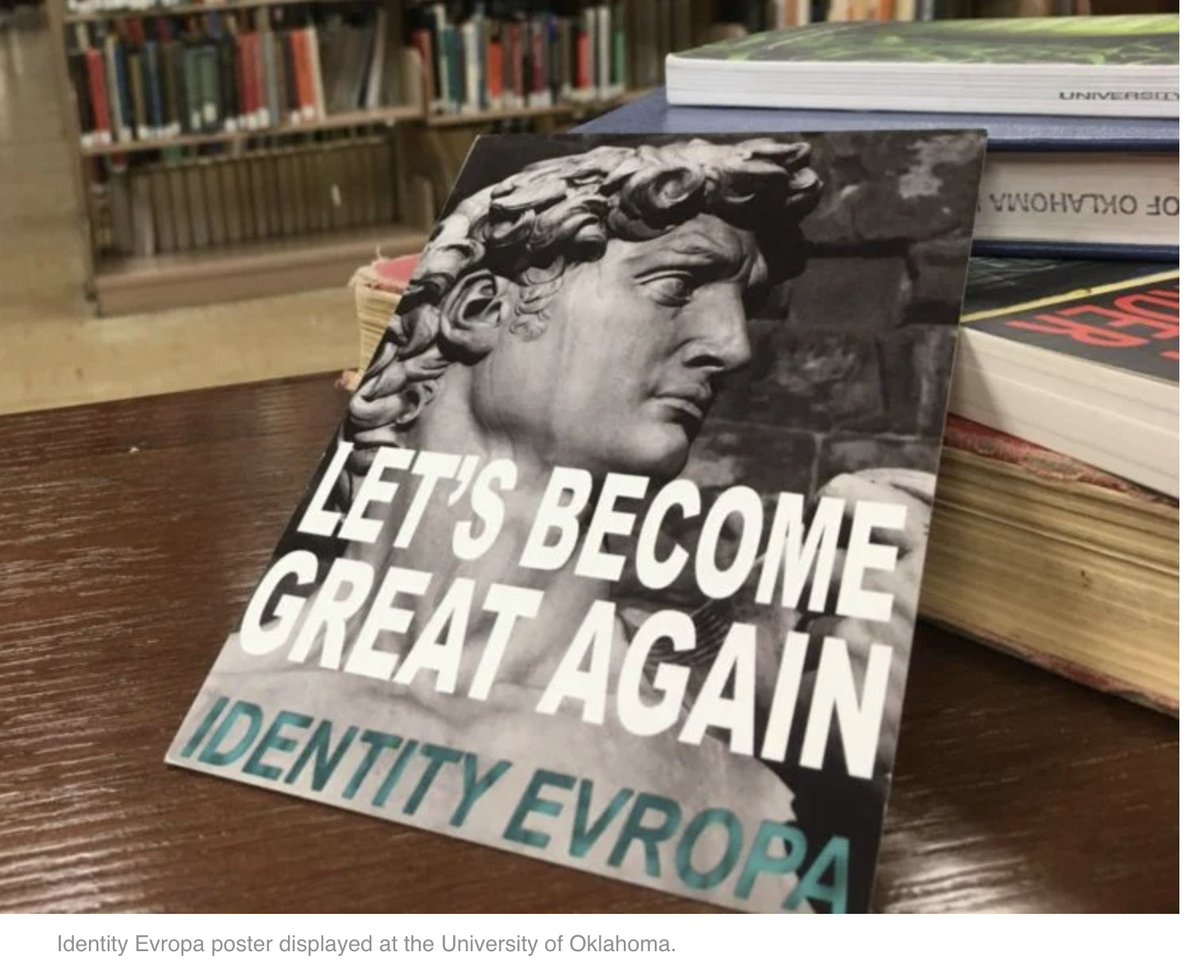 The point here is that so-called 'classical' art and architecture has become for the extreme right and white supremacists a kind of coded language for expressing extremist ideas about race and culture.