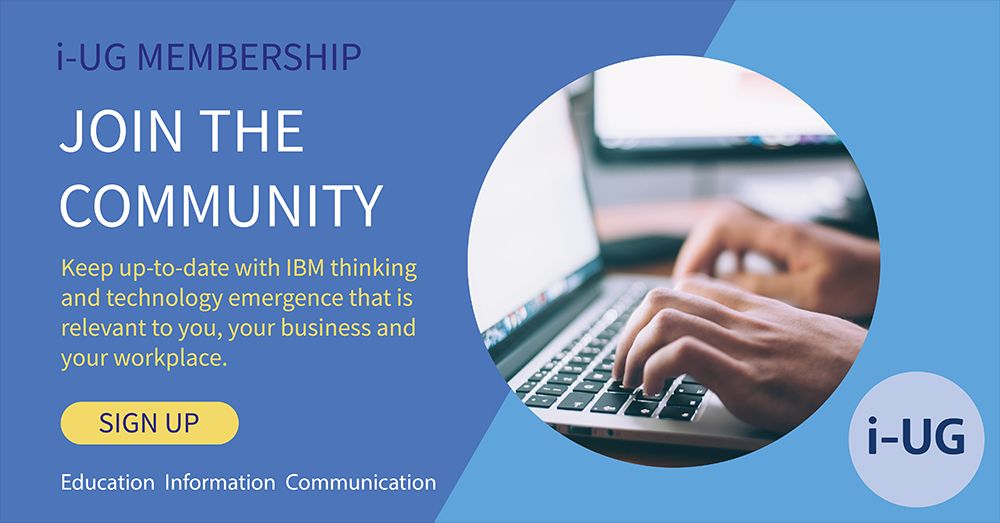 3 reasons to get an i-UG membership 1. Keep up-to-date with #IBMi thinking and #education. 2. #Network with like-minded #IBM i people. 3. FREE i-UG events, Join our community of experts today: buff.ly/3MZEyZz #ibmi #iug #ipower #powersystems #techindustry