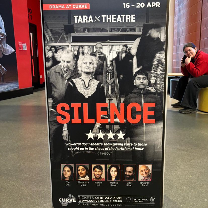 HELLO LEICESTER 🌟 Team SILENCE have landed at Curve Theatre and cannot WAIT to open our ⭐️⭐️⭐️⭐️⭐️ show for you all tonight Tickets are selling fast so book ASAP and we will see you there ✨ 🎭 @CurveLeicester 🗓️ Until Sat 20 Apr 🎟️ curveonline.co.uk/whats-on/shows…