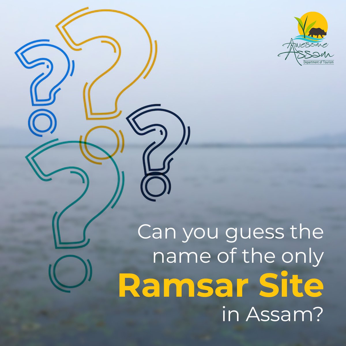 aweassam's tweet photo. Put your answers below in the comment section and let us know how much you know about Assam.
#AwesomeAssam #AssamTourism #Assam # #WelcomeToAssam #RamsarSite #ExploreAssam #TravelAssam #DestinationAssam https://t.co/ui8mgRJWGw