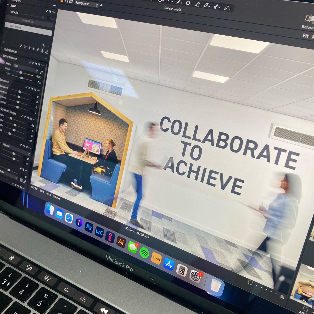 wearefathom's tweet photo. As part of our full rebrand of Albert Goodman, the leading and longest standing chartered accountant based in the South West, the Fathom team spent 2 days in Taunton, Somerset, capturing the new exciting brand in action. #photoshoot #designagency https://t.co/cndwoyzUoP
