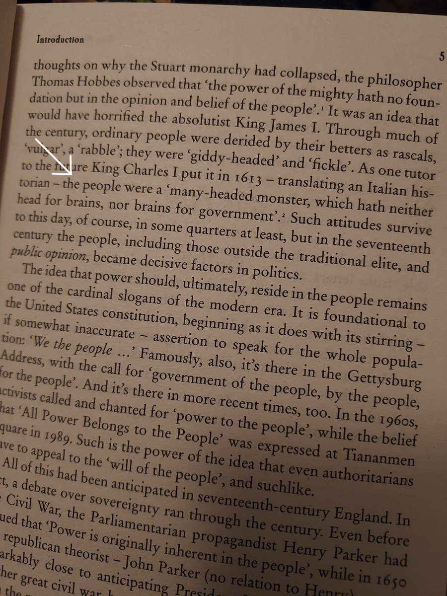 Finally reading @SocialHistoryOx's Blazing World from the beginning, rather than just dipping into random chapters, and you know it's good because the many-headed monster already features on page five.