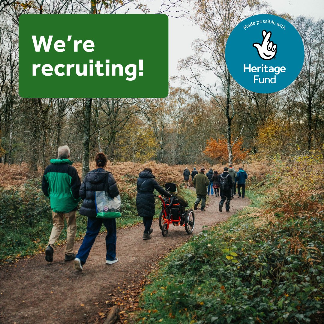 Applications close on Friday 19 April for our Project Officer role with @SurreyHillsSoc for their National Heritage Lottery Project 'Growing Together: Inclusion and Conservation in the Surrey Hills' Find out more & apply - surreyhills.org/job/project-of…