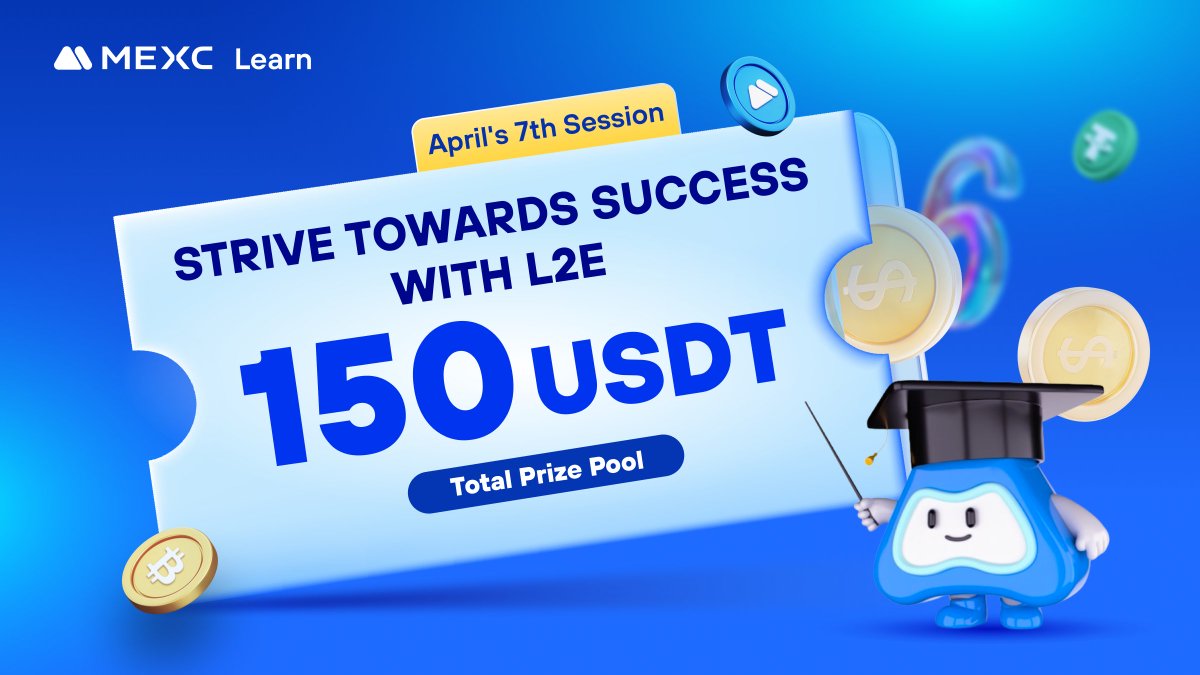 MEXC's tweet photo. 📣 #L2E with #MEXC - 150 USDT Futures Bonus Lucky Draw! 🔥

🧐Topic: Hold MX for the Lowest Trading Fees in the Industry!

🔖Follow MEXC, 💙, QT & tag 3 on X
🔖Get Started➡️ https://t.co/No1IjQ4mS9
⏳Ends on April 17, 23:59 (UTC)

Details:
📖Click on the link, read the article, navigate to the bottom of the page, log in and complete the embedded questionnaire