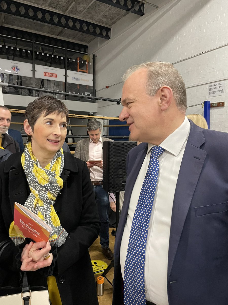 Lib Dem leader Sir Ed Davey tells activists Rob Blackie will be the ‘surprise’ of the London mayoral election. @itvlondon