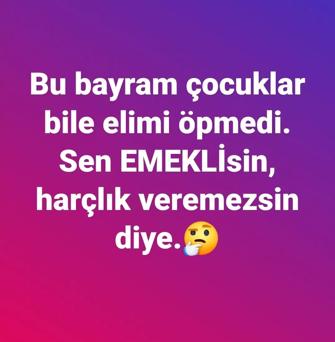 kuldan utanmıyorsunuz, 
Allah'tan da mı korkmuyorsunuz?
Bakan Işıkhan @isikhanvedat
Mehmet Şimşek @memetsimsek 
Devlet Bahçeli @dbdevletbahceli 
Cumhurbaşkanı Erdoğan @RTErdogan 👇❓👇❓
#EmekliyeZamNeZaman
MHP'den CHP'ye/Uğur Dündar