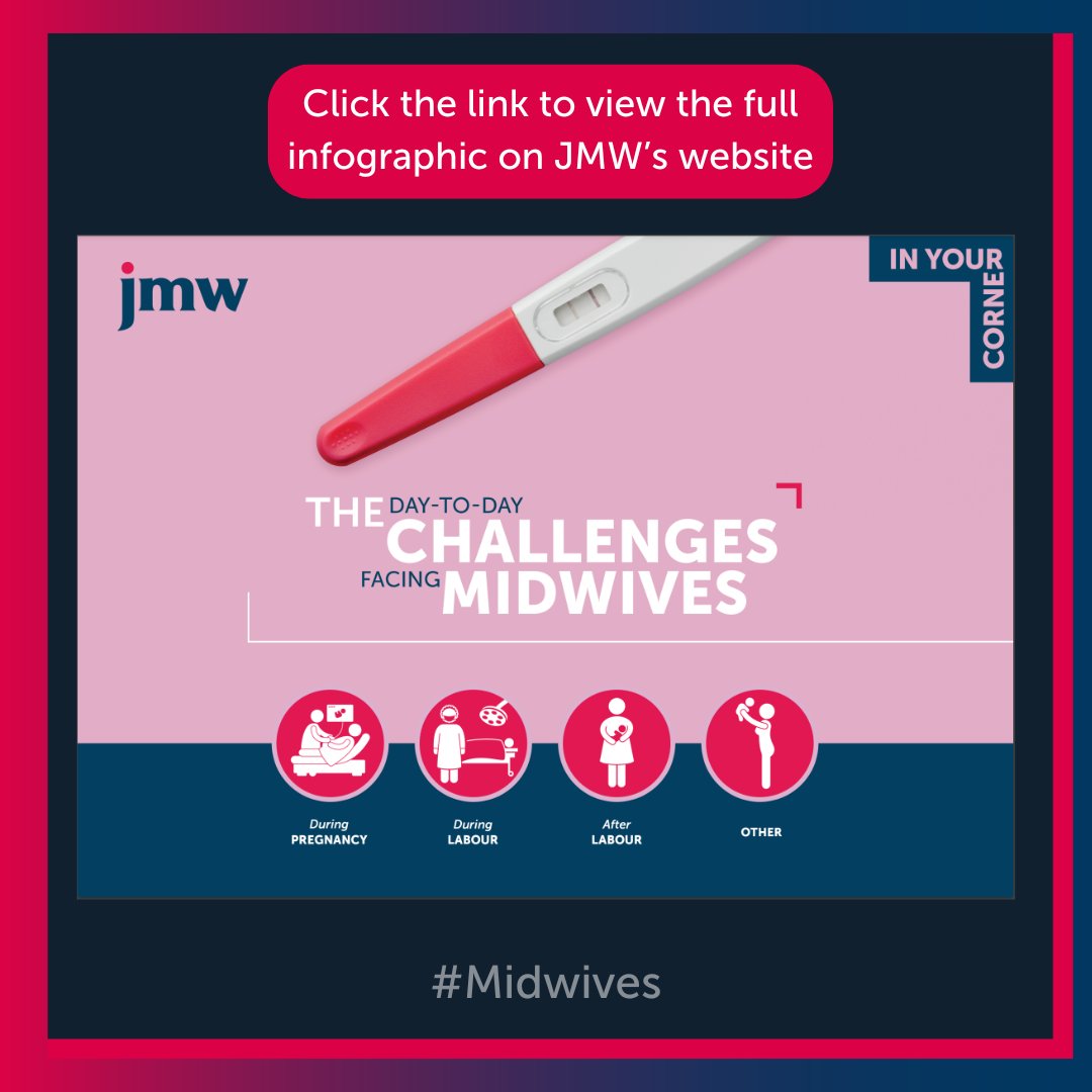 What are the key challenges facing #midwives, and what needs to be done to help them manage these challenges? Take a look at our guide to the day-to-day factors that go into the provision of high-quality #midwifery care. jmw.co.uk/services-for-y…