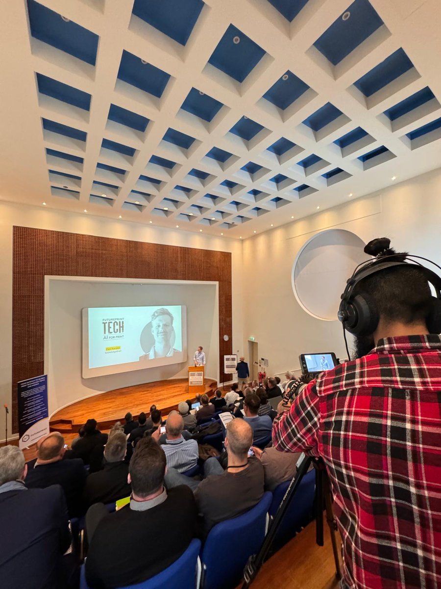 Full house at #Cambridge #moellerinstitute for our #ai #artificalintelligence event in #print