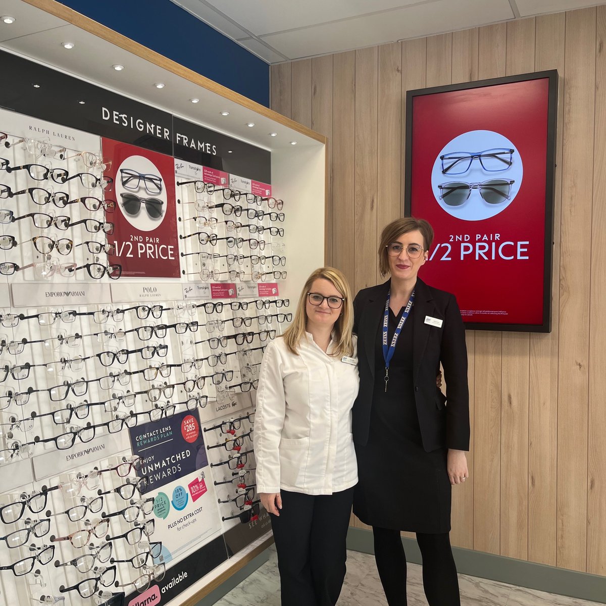 From designer glasses to Boots Eyewear, @BootsUK Opticians have a range of frames to suit your style & taste at a price you want. Did you know you buy any pair of glasses or prescription sunglasses and get a 2nd pair 1/2 price? 🕶️ 👓 #Northwich