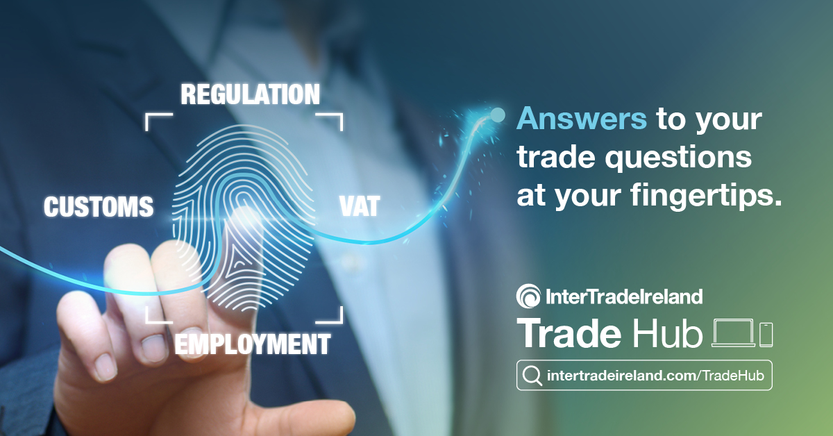 Access the specialist assistance your business needs to navigate trading under the Windsor Framework and EU-UK Trade and Cooperation Agreement. Visit InterTradeIreland’s Trade Hub today: eu1.hubs.ly/H08pWl00