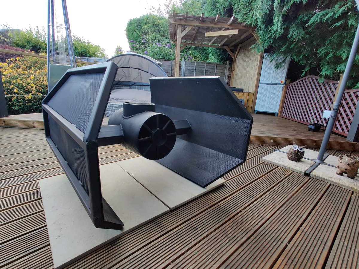 almost time to fire up the ol Tie Fighter firepit,