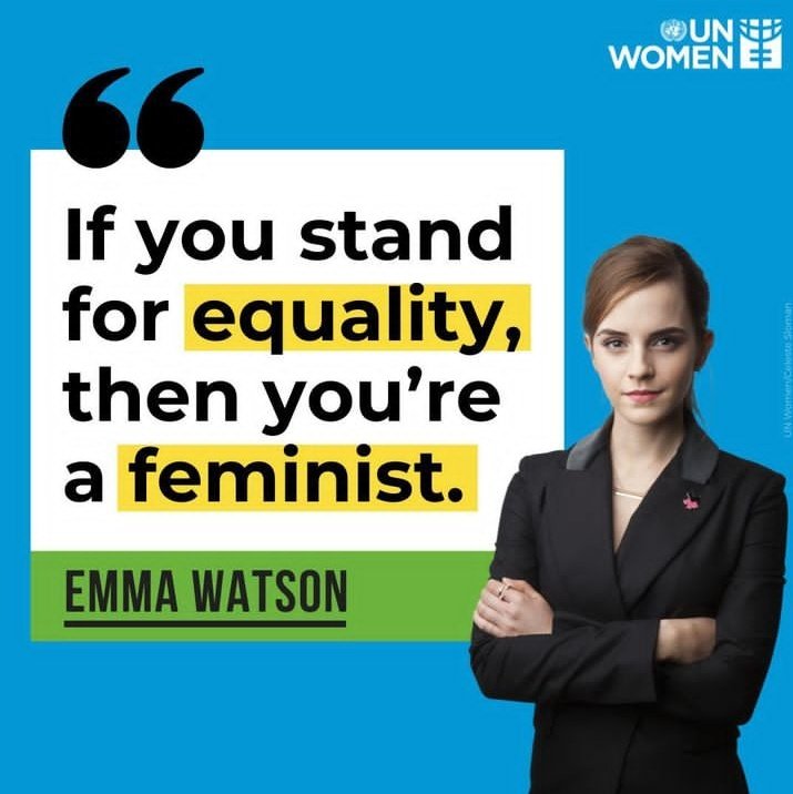 Feminism is the fight for equality. Let's challenge stereotypes, empower women, and advocate for inclusive policies to create a world where everyone thrives🚀. #Feminism #GenderEquality @ReafUg